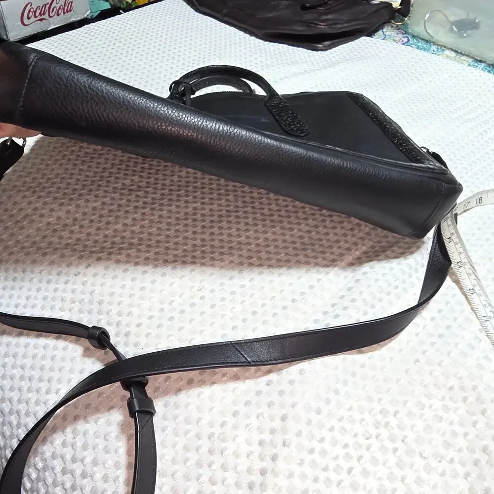 RADLEY LONDON XL BLACK ACADEMIA WAY LAPTOP CROSSBODY BAG